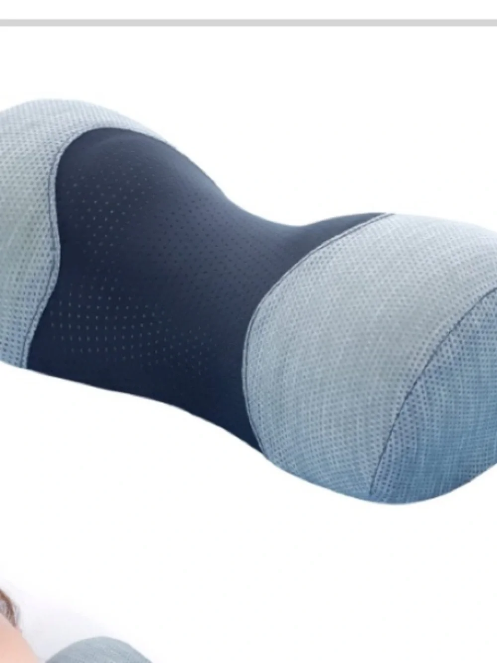 Small Neck Roll Pillow - GRAY